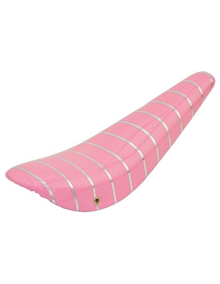 20 Banana Saddle Sparkle/Pink W/Silver Stripe.